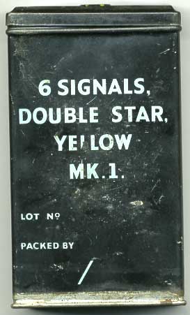 Signal Flare Tin, WW2, genuine