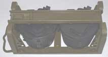 MG42 Belt Drums and carrier - genuine WW2