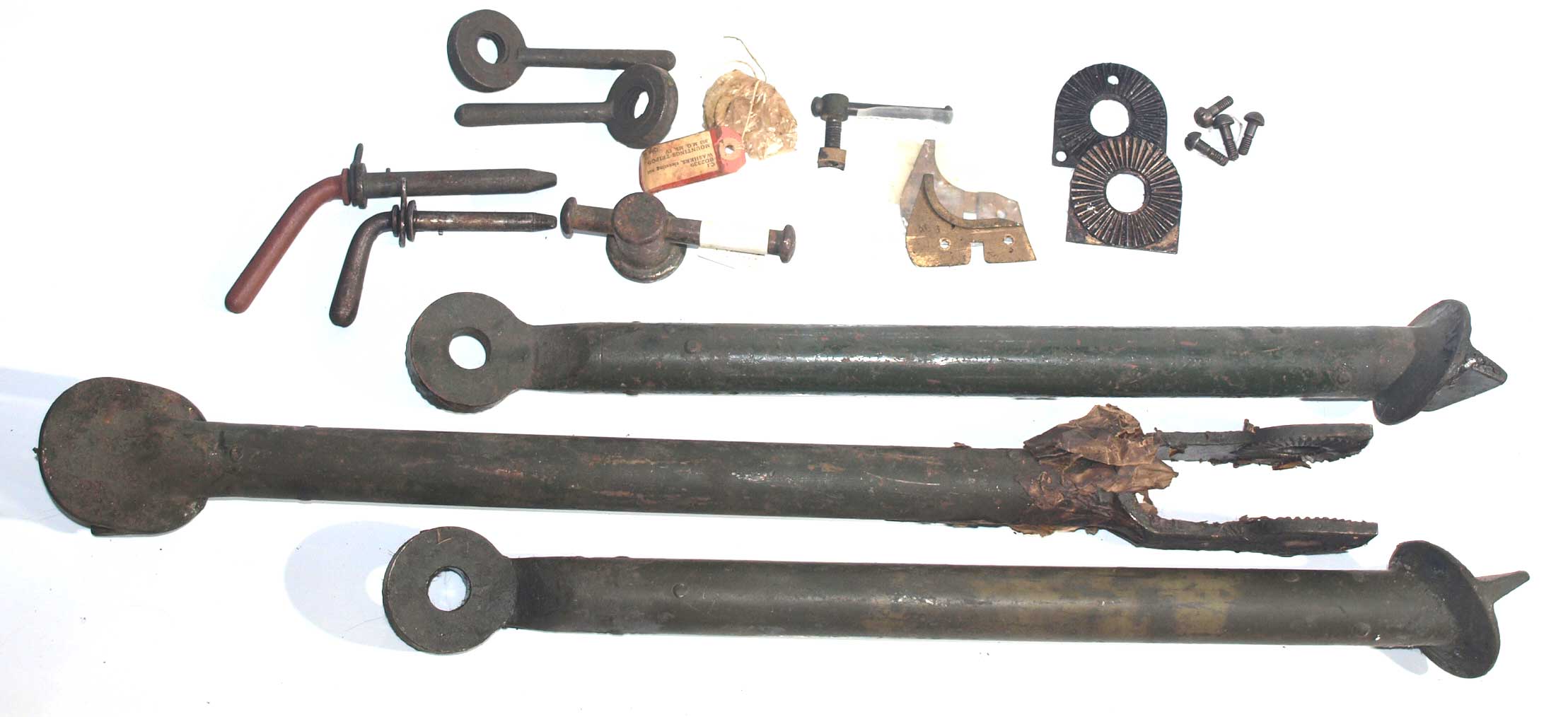 Vickers tripod legs and parts